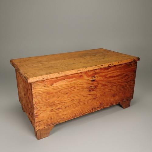 Handmade wooden storage chest - wooden,
