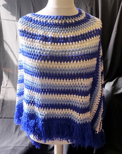 Vintage Crochet Poncho Granny