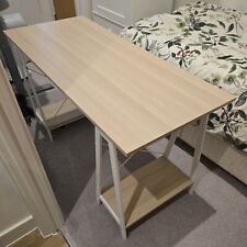 Trestle Table Office Desk - White
