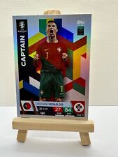 Match Attax Euro 2024 Cristiano Ronaldo Portugal Captain Trading UEFA Topps Card