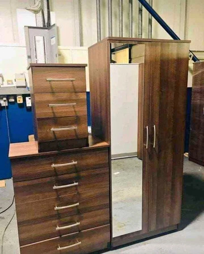 Wardrobe set bedside bedroom - wardrobe,
