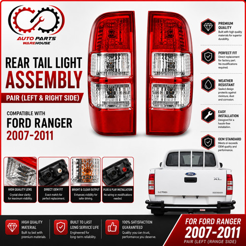 Rear tail lights lamp - lights, 07-11