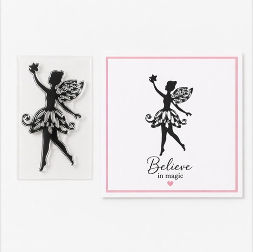 Clear stamp small 2 - x, 2"