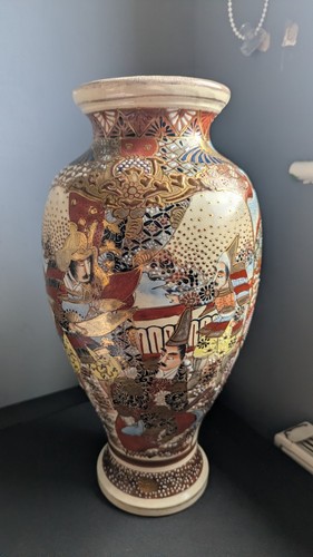 Large japanese satsuma style - a,