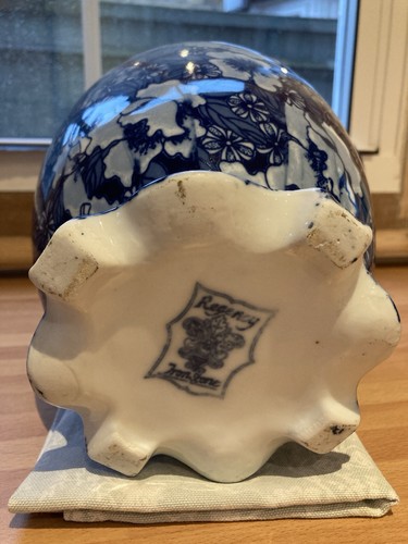 Regency ironstone vase - regency,