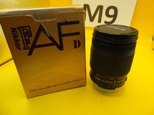 boxed Nikon Nikkor AF 28-80mm f/3.5-5.6D Photography Lense Camera Lens + caps