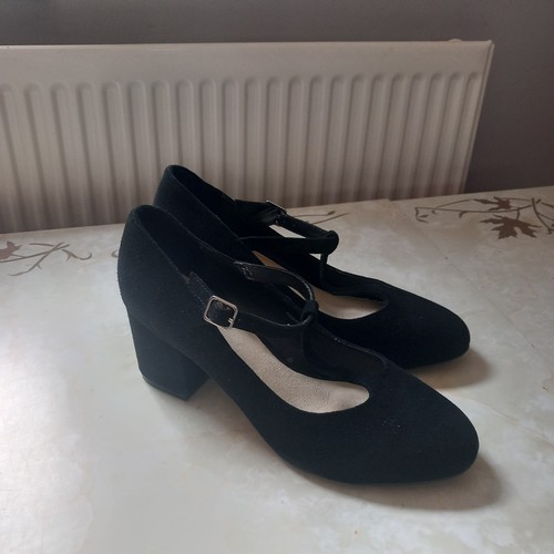 Clarks black suede - clarks,