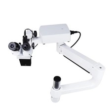 Dental Binocular Microscope with 5W LED Rotatable Long Arm for Dental Chair