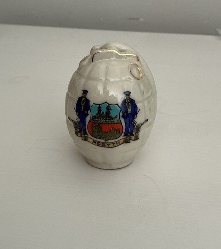 Ww1 crested china mills hand - china,