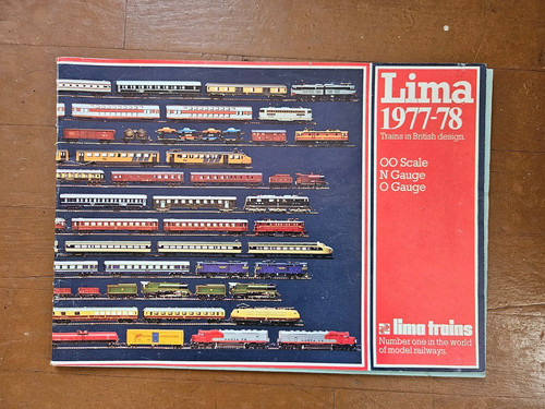 Lima 1977 trains - 1977-78, british
