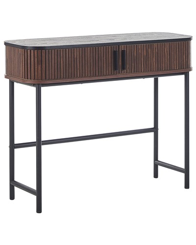 Console table dark wood with - table,