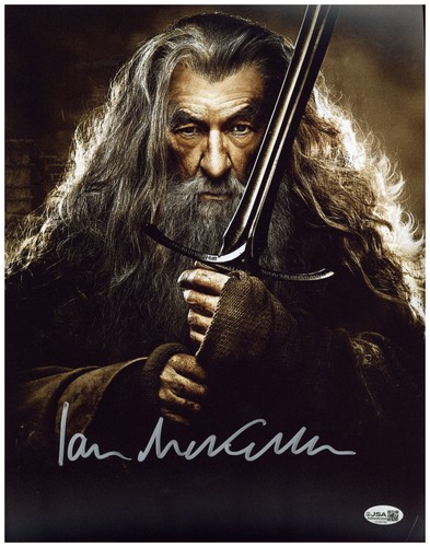 Ian mckellen signed 11x14 - signed,
