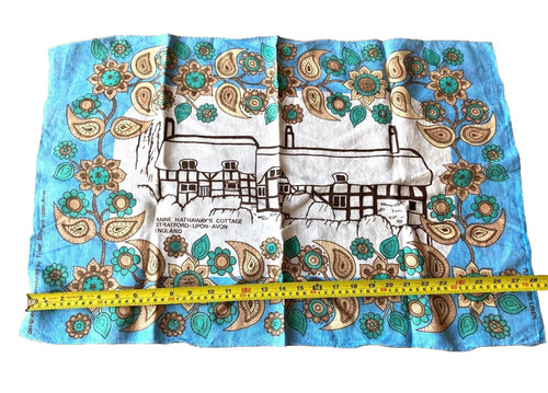 Vintage retro tibor linen - ,