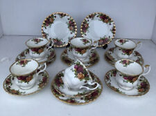 ROYAL ALBERT  OLD COUNTRY ROSE Set 6 Trios First Quality
