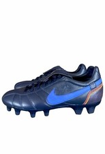 Nike Tiempo Brasileiro FG Football Boots Obsidian R10 Men's UK 6 EU 39 NEW BOXED