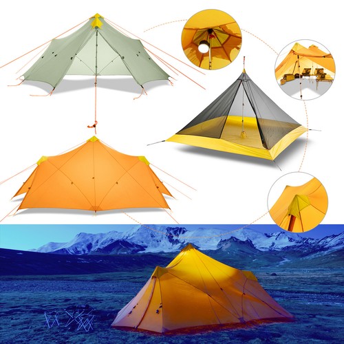 Person camping ultralight - person,