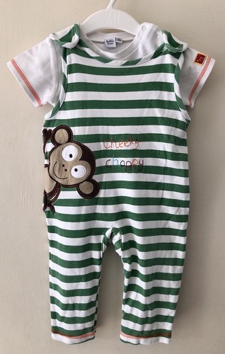 Babble boom monkey dungaree - babble,