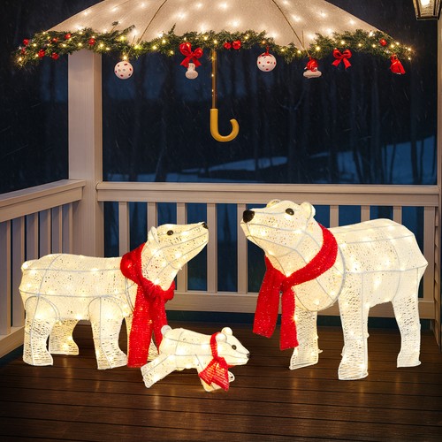 Set outdoor christmas - of,