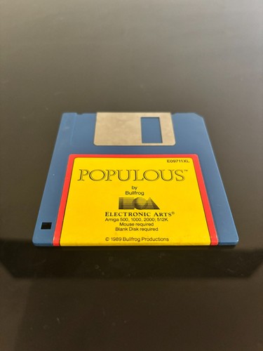 Populous amiga 500 1000 - populous,