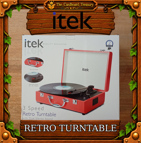 Itek speed retro turntable - itek,