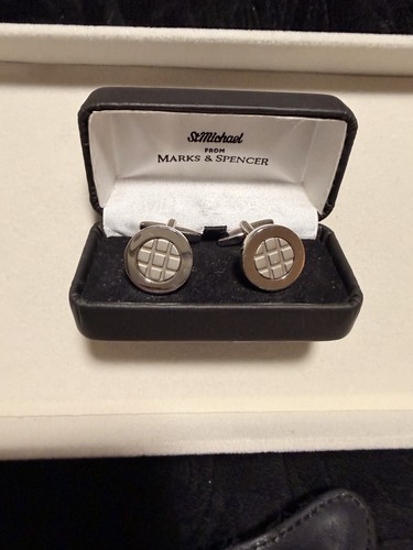 Cuff links silver - cuff,