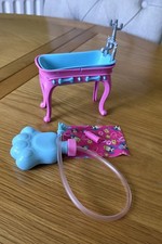 Barbie Stylin Pup 2002 Dog Bath And Acssesories Mattel