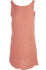 REFORMATION RED CREPE MINI