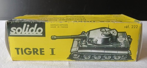 Solido 222 german tiger - solido, tank