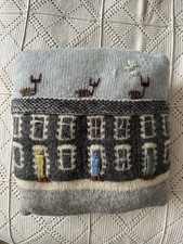 embroidered decorative pillow