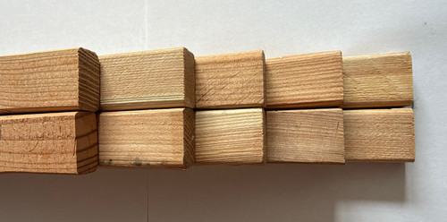 10x 6cm - 2.6cm, timber