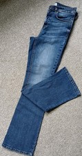 Peacocks Denim 365 Mid Rise Slim Bootcut Jeans. Size 10