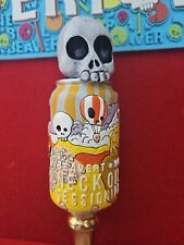 Excellent Condition "BEAVERTOWN NECK OIL" Beer Tap Handle, Pint Glasses 