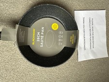 Blackmoor 66199 Classic 28cm Non Stick Sauté Pan/Deep Sided Induction Frying Pan