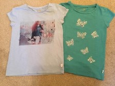 Girls NEXT t-shirts x2