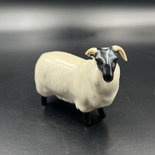 Beswick Black Faced Ram Sheep Figure Figurine Model Number 1765 RARE VGC