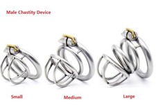 3 Size Man Male Chastity