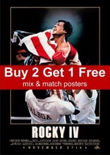 Rocky 1985 movie poster - rocky,