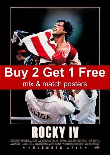Rocky 1985 movie poster - iv,