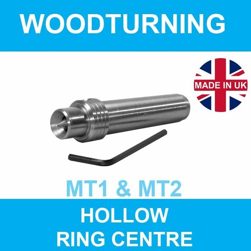 Woodturning hollow ring - ring, centre