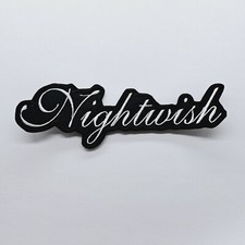 Nightwish  White Shaped  Logo
