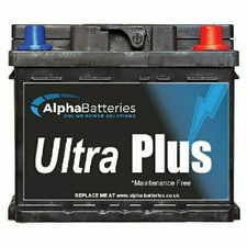 UltraPlus 063 12v Car Battery, Fits Many Renault Seat Skoda - Next Day Delivery