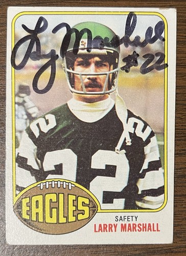 Larry marshall autographed - larry,