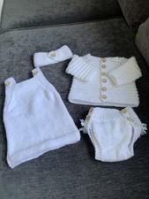 New Hand Knitted Baby Girls