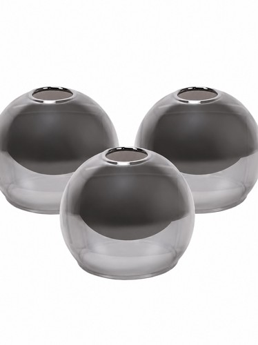 Small globe smoked glass - small,