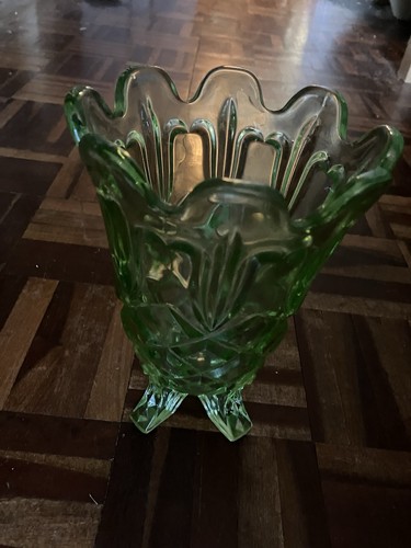 Sowerby 1930s green glass - sowerby,