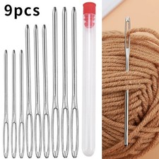 9pcs Large Eye Blunt Needles