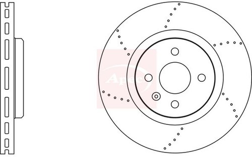 Brake disc rear - rear, right
