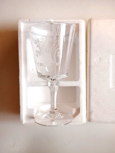 Wine glass heritage crystal - glass,
