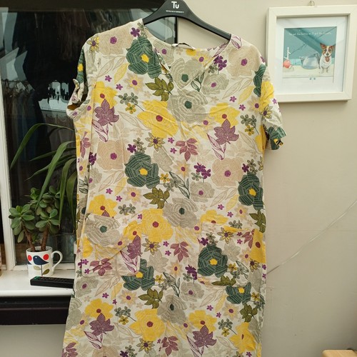 Woman floral linen - tu, blend