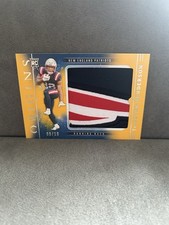 2025 Panini Origins TreVeyon Henderson RC Jumbo Logo Patch /10 Patriots NFL